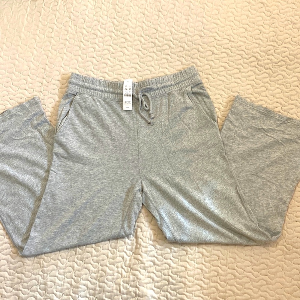 J.Crew size Small (fits like medium) Magic Rinse Wide Leg Sweatpants NEW